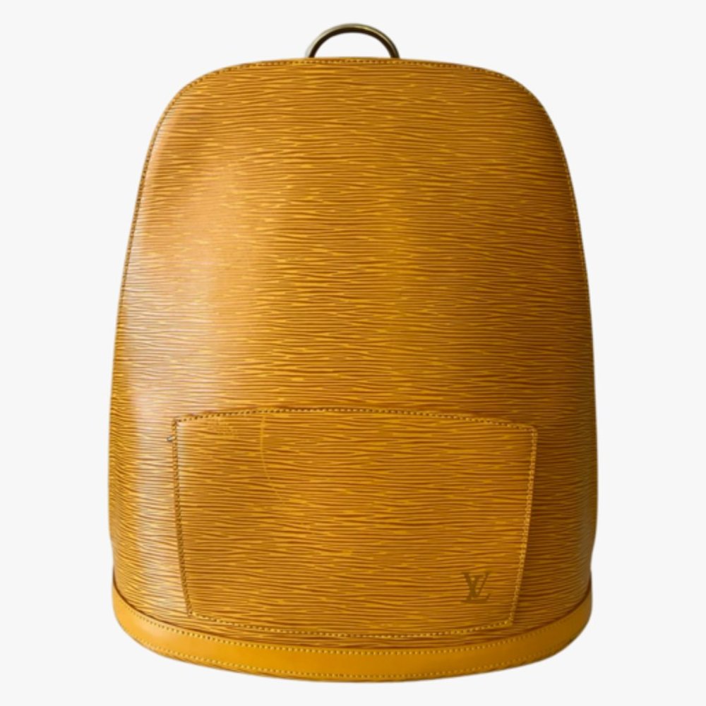 Louis Vuitton Yellow Epi Gobelins Backpack